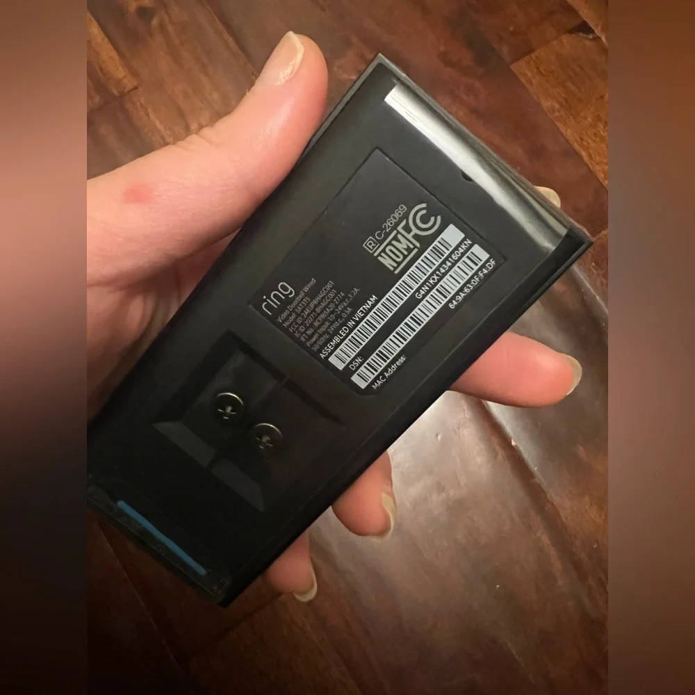 Video Ring Doorbell Wired Model 5AT3T5 New No Box